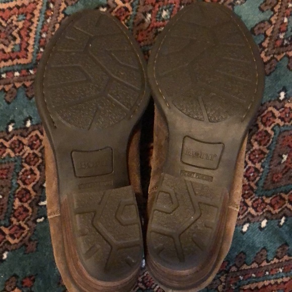 Born Suede Leather Low Booties - Picture 6 of 12